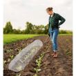 Sera de gradina, mini, tip tunel, cadru metalic, folie, 0.55x3x0.4 m, Malatec