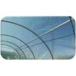 Sera de gradina, tip tunel, 3 ferestre, cadru metalic, folie PE + PP, 1.5x3x2 m, Chomik