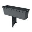 Set 2 jardiniere decorative, antracit, 58x18x49.8 cm, Urbi Case