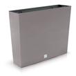 Set 2 jardiniere decorative, imitatie ratan, cafeniu, 58x18x49.8 cm, Rato Case