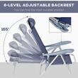 Set 2 scaune pliabile pentru pescuit, aluminiu, albastru, max 120 kg, 65x62x80 cm