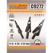 Set 3 burghie pentru metal, in trepte, profesionale, titan, 4-12/20/32 mm, Richmann Exclusive