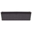 Set 4 jardiniere decorative, maro, 68.5x17.3x15 cm, Ratolla Case P