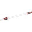 Set 5 gletiere profesionale, inox,  25, 40, 60, 80, 100 cm, suport, maner telescopic, rola gletuit, Strend Pro