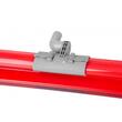 Set 5 gletiere profesionale, inox,  25, 40, 60, 80, 100 cm, suport, maner telescopic, rola gletuit, Strend Pro