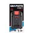 Set acumulator 18V, 2 Ah, Li-ion, incarcator, Graphite Energy