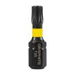 Bit de impact TX25 Graphite din otel S2, vedere laterala