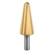 Set burghie in trepte, 7 buc, 4-12.4 mm, Graphite