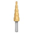 Set burghie in trepte, 7 buc, 4-12.4 mm, Graphite