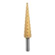 Set burghie in trepte, 7 buc, 4-12.4 mm, Graphite