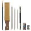 Set desen, schite, cu husa, 72 piese, 21x3.5x30 cm, Malatec