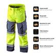 Set imbracaminte de lucru reflectorizanta, hanorac, pantaloni softshell, tricou, XL/54, NEO