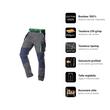 Set imbracaminte de lucru, geaca si pantaloni, model Premium, bumbac, XL/54, NEO