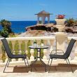 Set mobilier gradina/terasa/balcon, negru, 1 masa, 2 scaune, Andra