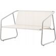 Set mobilier gradina/terasa, bej, otel, textil, 1 masa, 2 scaune, 1 canapea, Soffi