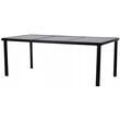 Set mobilier gradina/terasa, maro inchis si bej, ratan sintetic, 1 masa, 8 fotolii, Brian