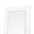 Set mobilier hol, pal, cu pantofar, cuier, oglinda, alb, 3 piese