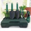 Set pentru gradinarit, cu geanta transport, verde, 10 piese