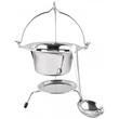 Set pentru servire ceaun, din inox, 0.8 L, 3 piese, Magic Home