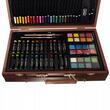 Set pictura si desen, Maaleo, trusa lemn, 128 piese