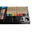 Set pictura si desen pentru copii, trusa plastic, neagra, 288 piese, 47x46 cm, Isotrade