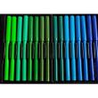 Set pictura si desen pentru copii, trusa plastic, neagra, 288 piese, 47x46 cm, Isotrade