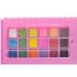 Set pictura si desen pentru copii, trusa plastic, roz, 208 piese, 41x5x31 cm