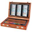 Set pictura si desen, trusa lemn, 174 piese