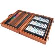 Set pictura si desen, trusa lemn, 174 piese