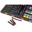 Set pictura si desen, trusa lemn, 81 piese 