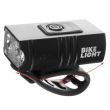 Set stop si far pentru bicicleta, 2xCREE LED T6,  6/7 moduri iluminare, aluminiu si ABS, incarcare USB, 6.5x4x5 cm, Trizand 