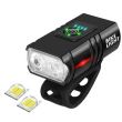 Set stop si far pentru bicicleta, 2xCREE LED T6,  6/7 moduri iluminare, aluminiu si ABS, incarcare USB, 6.5x4x5 cm, Trizand 