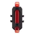 Set stop si far pentru bicicleta, 2xCREE LED T6,  6/7 moduri iluminare, aluminiu si ABS, incarcare USB, 6.5x4x5 cm, Trizand 