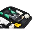 Set tester profesional de cabluri de retea, cu husa