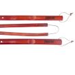Set ustensile pentru barbeque/gratar, otel inoxidabil, maner lemn, 3 piese