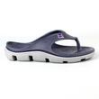 Papuci/slapi pentru barbati, cu bareta intre degete, spuma EVA, bleumarin si alb, marimea 42, Jose Amorales