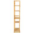 Suport pentru ghivece de flori, lemn, 5 niveluri, 6 locuri, 40x20x102 cm, Springos
