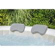 Suport tip tetiera pentru piscina, reglabil, set 2 buc, 23x13x5 cm, Bestway