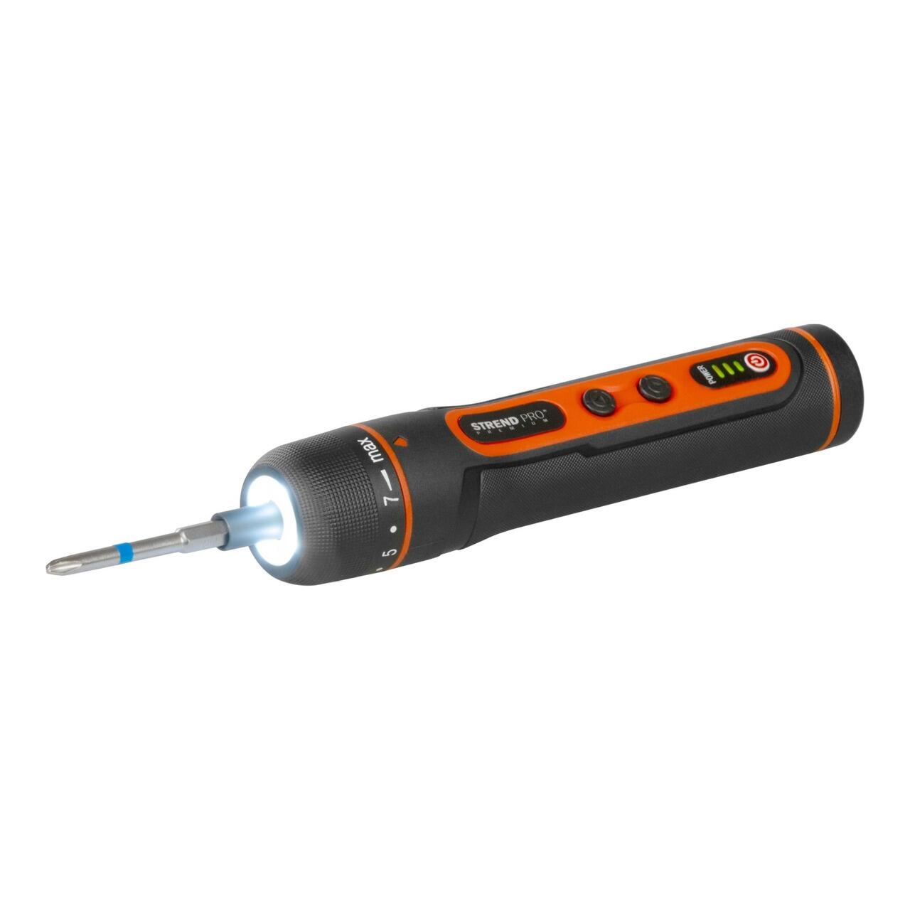 Surubelnita electrica Strend Pro cu lumina LED aprinsa