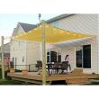 Copertina parasolar, crem, 3.5x3.5 m 