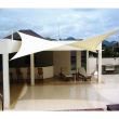 Copertina parasolar, crem, 3.5x3.5 m 