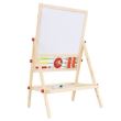 Tabla educativa tip sevalet, cu 2 fete, socotitoare, lemn, 41x32x67 cm, Kruzzel 