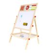 Tabla educativa tip sevalet, cu 2 fete, socotitoare, lemn, 41x32x67 cm, Kruzzel 