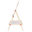 Tabla educativa tip sevalet, cu 2 fete, socotitoare, lemn, 41x32x67 cm, Kruzzel 