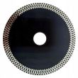 Disc diamantat turbo subtire, dublu segmentat, placi ceramice, taiere umeda si uscata, 125x22.23x1.3 mm, Richmann Exclusive