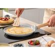 Tigaie clatite, ceramica, maner lemn, 24 cm, MagicHome Harmony