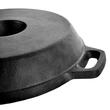 Tigaie fonta cu suport pentru pui la cuptor/gratar, 28x9 cm, Perfect Home