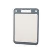 Tocator plastic cu suprafata antibacteriana din otel, Verk Group, gri, fata dubla, cu maner, 25x35 cm