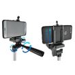 Trepied/suport smartphone, pentru selfie, cu telecomanda, bluetooth, 45-133 cm