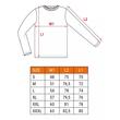 Tricou cu maneca lunga raglan Premium, 180 g/mp, bleumarin, marimea S/48, NEO